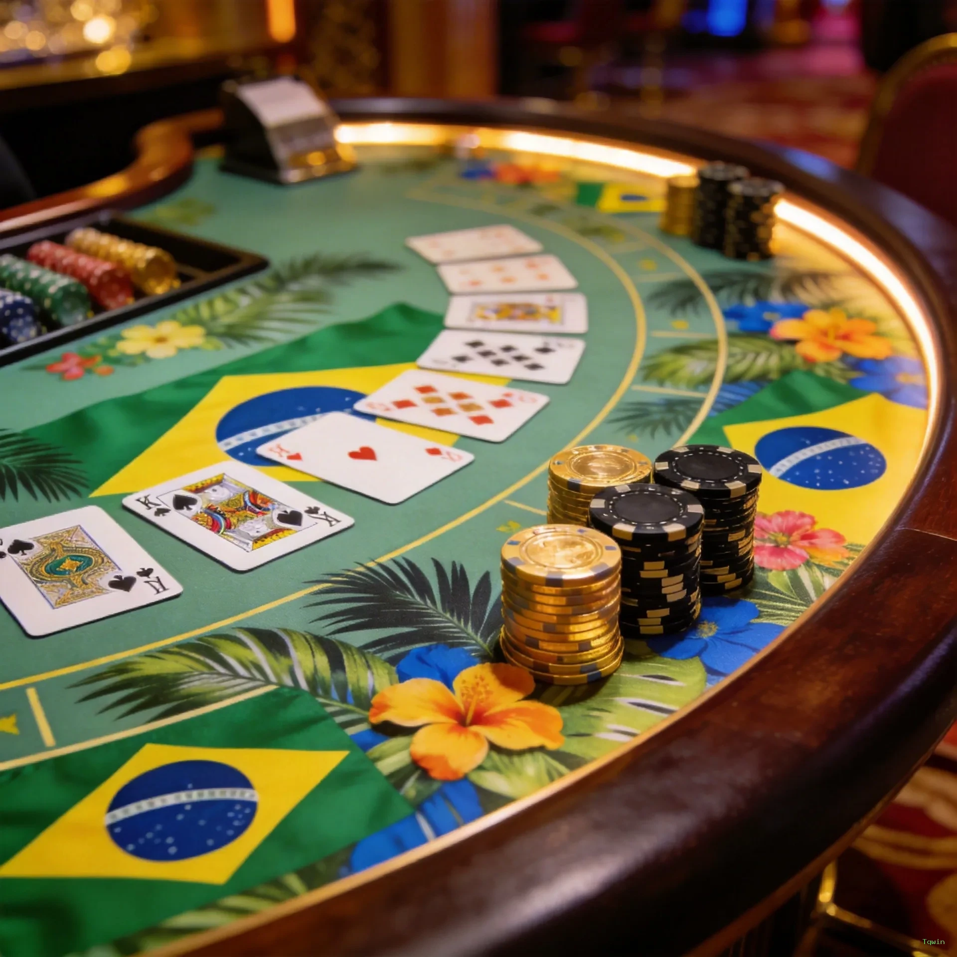 Poker no Tqwin: experiência segura no Brasil